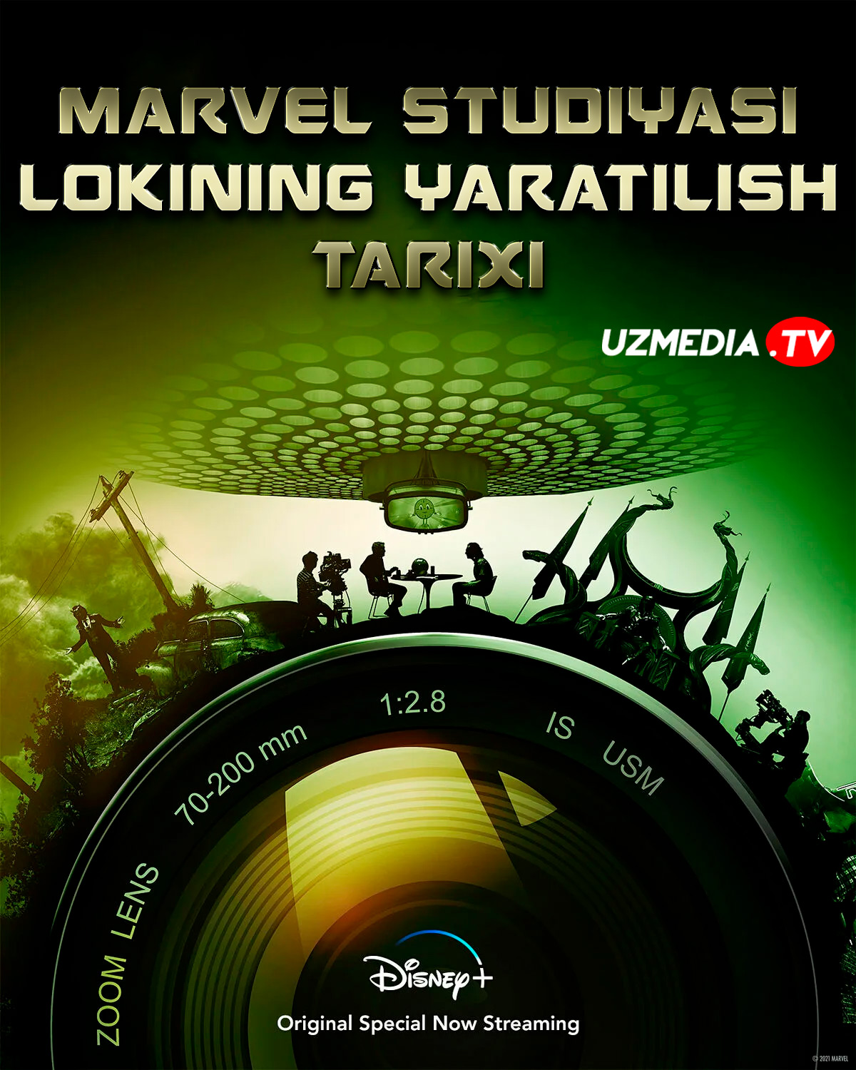 Marvel studiyasi: Umumiy yig'im Lokining yaratilishi Uzbek tilida O'zbekcha 2022 tarjima kino Full HD skachat