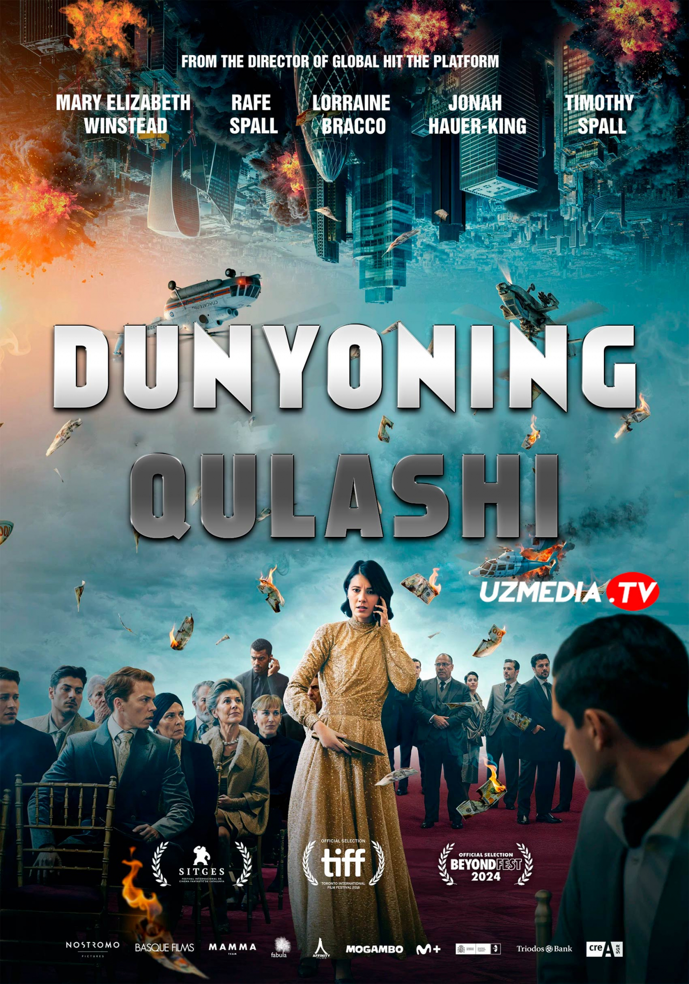 Dunyoning qulashi Ispaniya filmi Premyera Uzbek tilida O'zbekcha 2024 tarjima kino Full HD tas-ix skachat