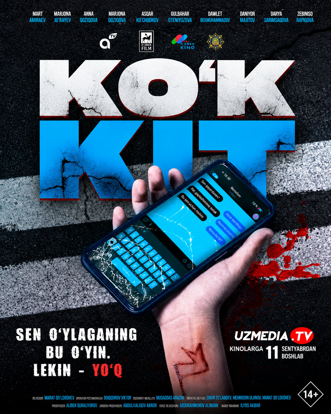 Ko'k kit o'yini / Siniy kit Premyera Uzbek tilida O'zbekcha 2026 tarjima kino Full HD tas-ix skachat