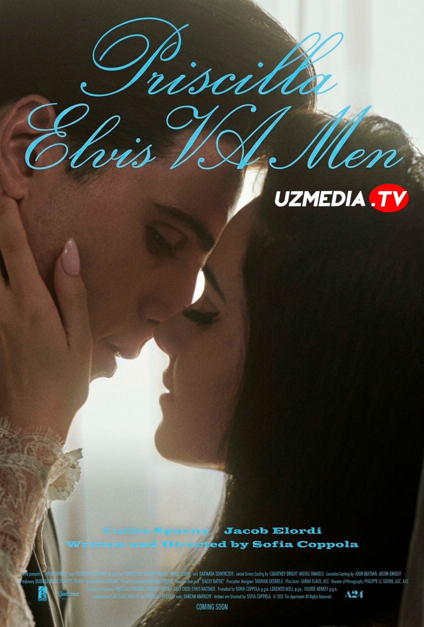 Priscilla: Elvis va men / Присцилла Biografik film Uzbek tilida O'zbekcha 2023 tarjima kino Full HD tas-ix skachat