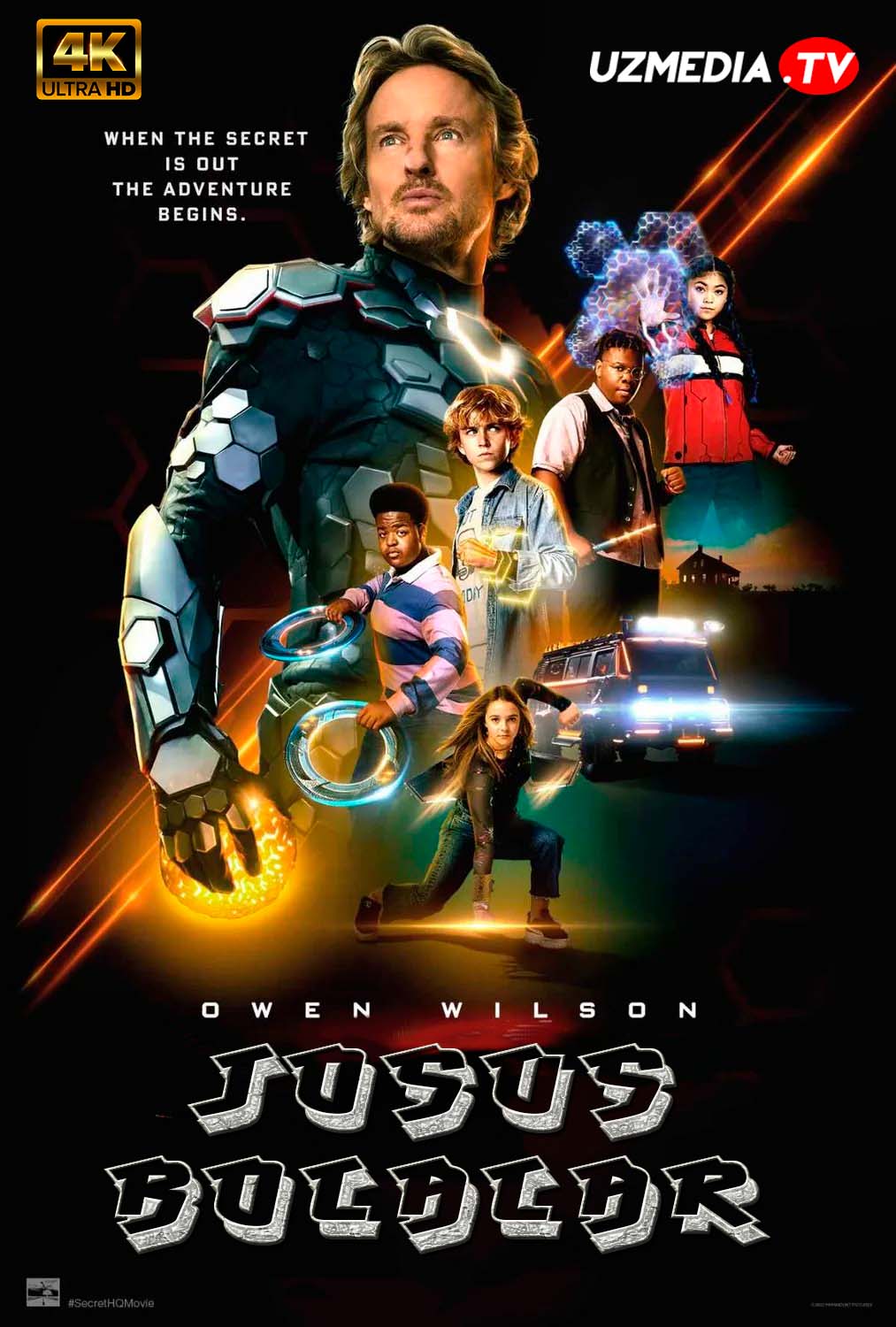 Josus bolalar / Yashirin shtab Uzbek tilida O'zbekcha 2022 tarjima kino 4K Ultra UHD skachat